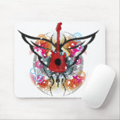 Tapis De Souris Guitare à ailes (Avec souris)