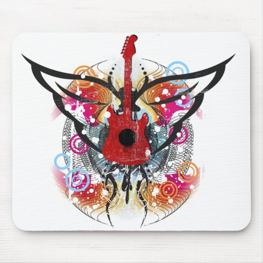 Tapis De Souris Guitare à ailes (Devant)