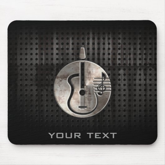 Tapis De Souris Guitare acoustique rocailleuse (Devant)