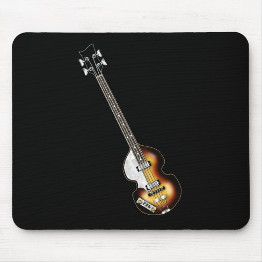 Tapis De Souris Guitare basse de violon (Devant)