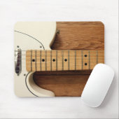 Tapis De Souris Guitare blanche (Avec souris)