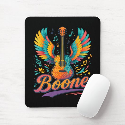 Tapis De Souris Guitare Boone (Avec souris)