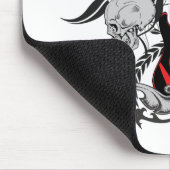 Tapis De Souris Guitare grunge et crâne (Coin)