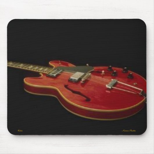 Tapis De Souris Guitare -Mousepad- (Devant)