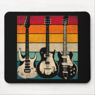 Tapis De Souris Guitare rétro