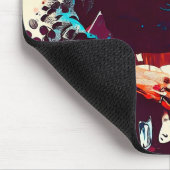Tapis De Souris guitariste cool (Coin)