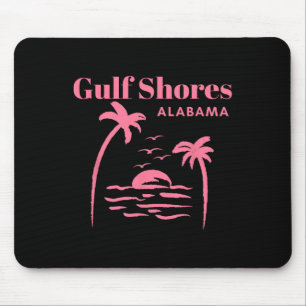 Tapis De Souris Gulf Shores Alabama Filles de vacances