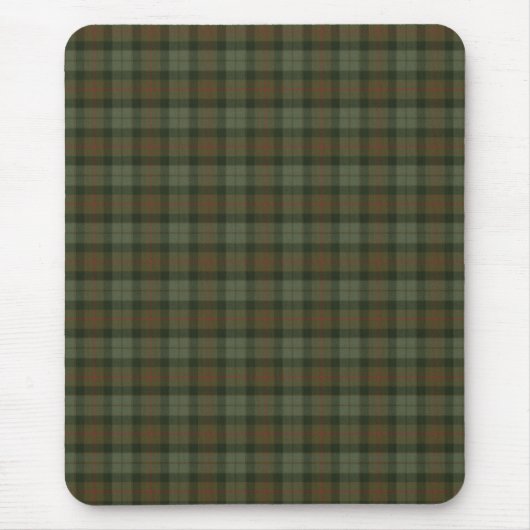 Tapis De Souris Gunn Weathered Original Scottish Tartan (Devant)