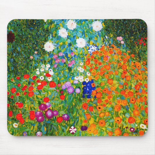 Tapis De Souris Gustav Klimt , Farmhouse garden (Devant)