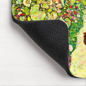 Tapis De Souris Gustav Klimt Garden with Chickens (Coin)