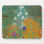 Tapis De Souris Gustav Klimt - Jardin des fleurs<br><div class="desc">Jardin aux fleurs - Gustav Klimt en 1905-1907</div>