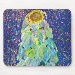 Tapis De Souris Gustav Klimt - Le Tournesol Peinture d'art fin