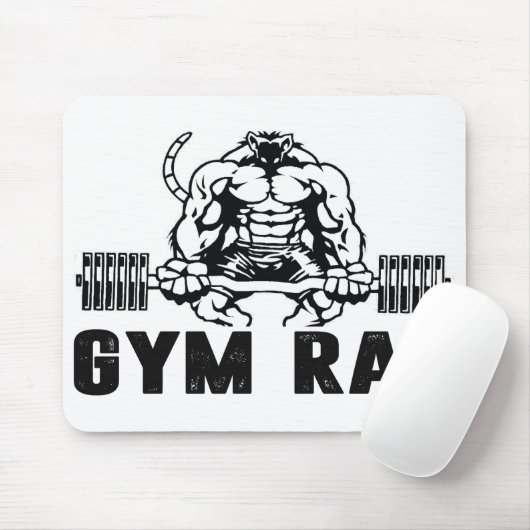Tapis De Souris Gym Rat (Avec souris)