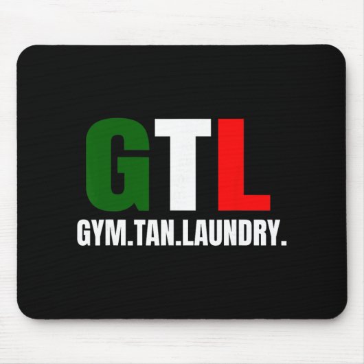 Tapis De Souris Gym Tan Laundry Gtl New Jersey Nj Shore (Devant)