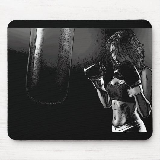Tapis De Souris Gymnase de boxe (Devant)