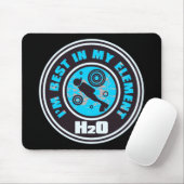 TAPIS DE SOURIS H2O_DIVER (Avec souris)