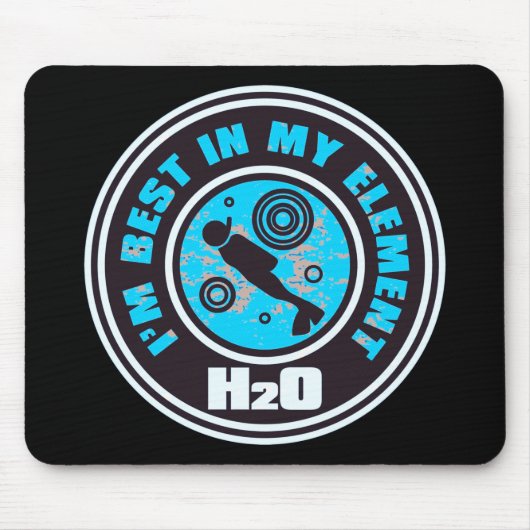 TAPIS DE SOURIS H2O_DIVER (Devant)