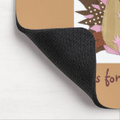 Tapis De Souris H est pour le hérisson (Coin)