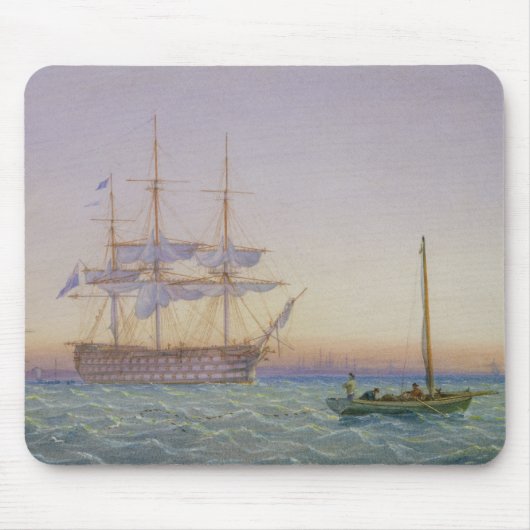 Tapis De Souris H.M. Frégates à l'Ancre (Devant)
