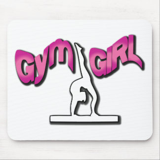 Tapis De Souris Habillement de fille de gymnase