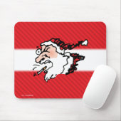 Tapis De Souris Hackin Père Noël Drôle Cartoon (Avec souris)