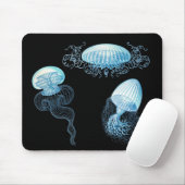 Tapis De Souris Haeckel Jellyfish (Avec souris)