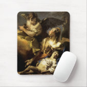 Tapis De Souris Hagar et Ismael dans le désert (Avec souris)