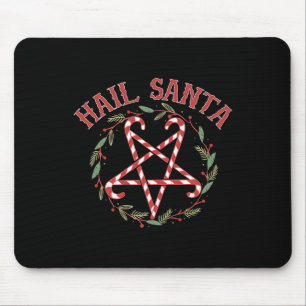 Tapis De Souris Hail Père Noël Noël Krampus Vêtements