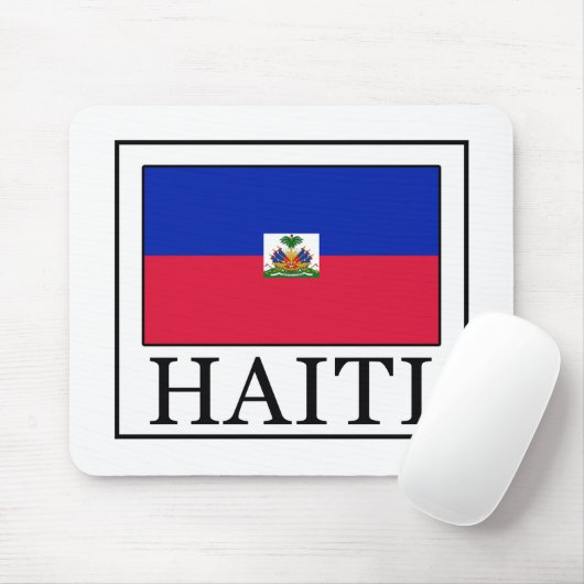 Tapis De Souris Haïti (Avec souris)