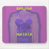Tapis De Souris Hakuna Matata Merry Mousepad Modèle horizontal (Devant)