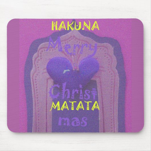 Tapis De Souris Hakuna Matata Merry Mousepad Modèle horizontal (Devant)