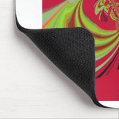 Tapis De Souris Hakuna Matata red yellow design (Coin)