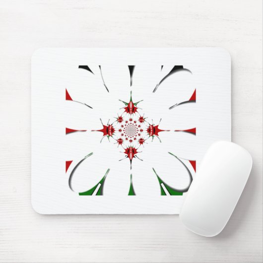 TAPIS DE SOURIS HAKUNA MATATA ROUGE VERT (Avec souris)