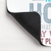 Tapis De Souris Half Hood Half Holy Means Pray With Me Don't Play (Coin)