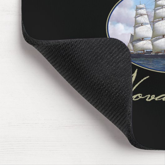 Tapis De Souris Halifax Nova Scotia Clipper Ship  (Coin)