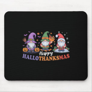 Tapis De Souris Hallothanksmans Pour Gnomes Lover Thanksgiving Chr