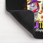 Tapis De Souris Hallothanksmas And A Happy New Year Wine Gles Fire (Coin)