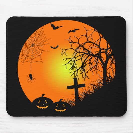 Tapis De Souris Halloween (Devant)