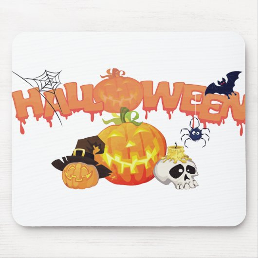 Tapis De Souris halloween (Devant)