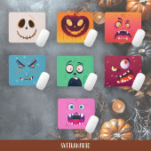 Tapis de souris Halloween Blue Grumpy Vampire