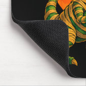Tapis De Souris Halloween Boys Dinosaur Mummy T Rex Y Pumpkin Moon (Coin)