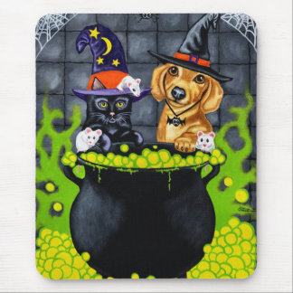 Tapis De Souris Halloween brassant vers le haut du problème -