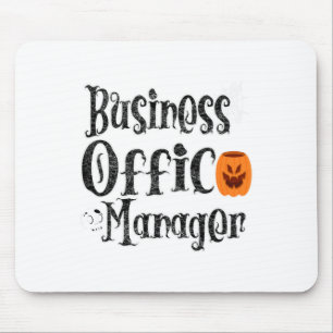 Tapis De Souris Halloween Business Office Manager Funky Front Pump
