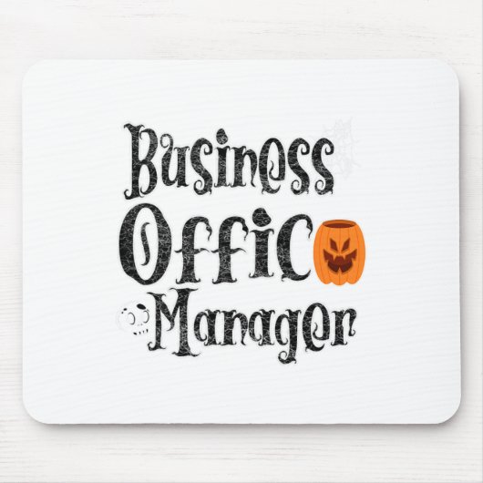 Tapis De Souris Halloween Business Office Manager Funky Front Pump (Devant)