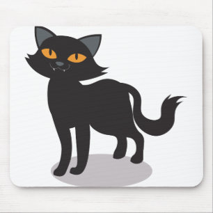 Tapis De Souris Halloween chat animal animal animal animal animal 