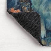 Tapis De Souris Halloween Chow Chow Avec La Peur Citrouille (Coin)