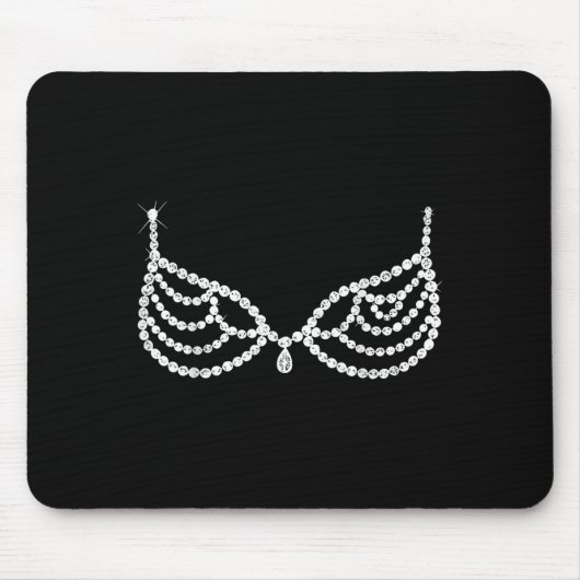 Tapis De Souris Halloween Costume Show Girl (Devant)