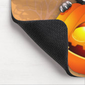 Tapis De Souris Halloween Cute Kitty Witch et ami Citrouille (Coin)