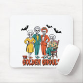 Tapis De Souris Halloween des filles des Gouls d'or (Avec souris)