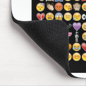 Tapis De Souris halloween emoji (Coin)